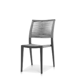 chloe rope dining side chair